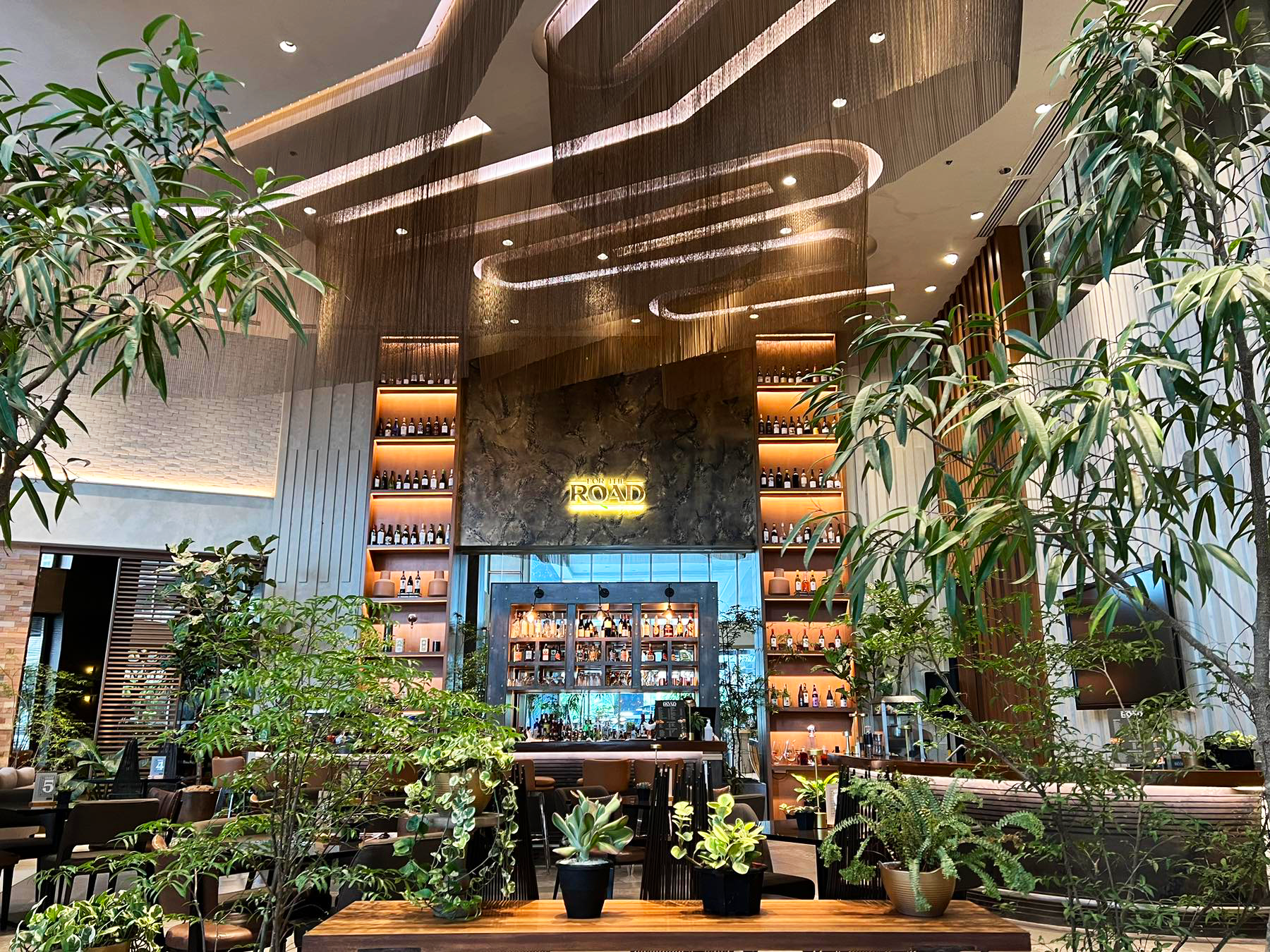 For The Road lobby cafe at Brittany Hotel BGC, perfect for a slow morning